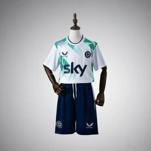 2026 Ireland Away Kids Size Kit from FootballPrestige.com - Premium Football Kits