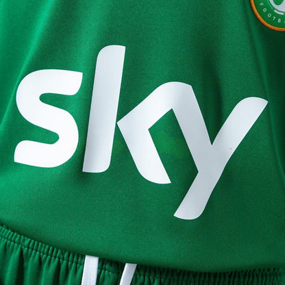 2026 Ireland Home Kids Size Kit from FootballPrestige.com - Premium Football Kits