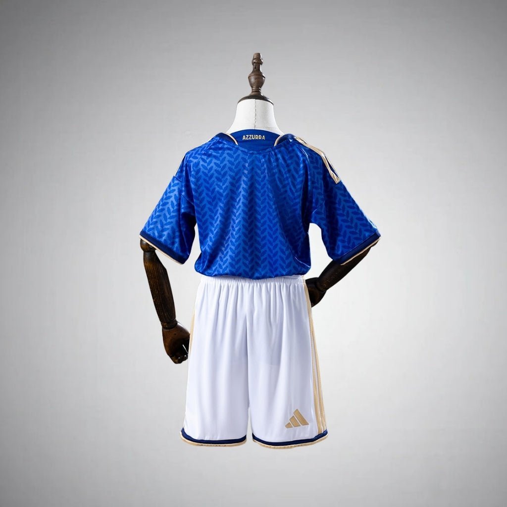 2026 Italy Home Kids Size Kit from FootballPrestige.com - Premium Football Kits