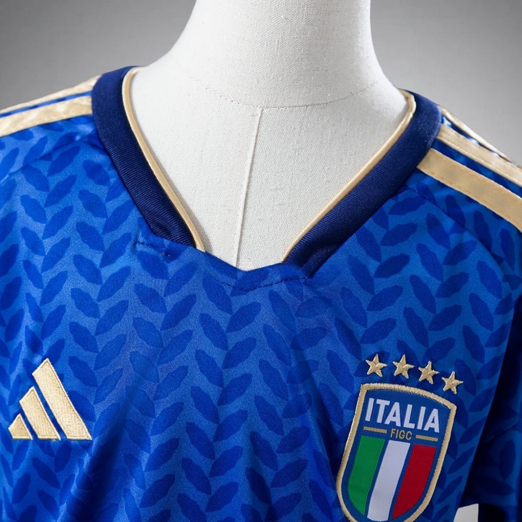 2026 Italy Home Kids Size Kit from FootballPrestige.com - Premium Football Kits