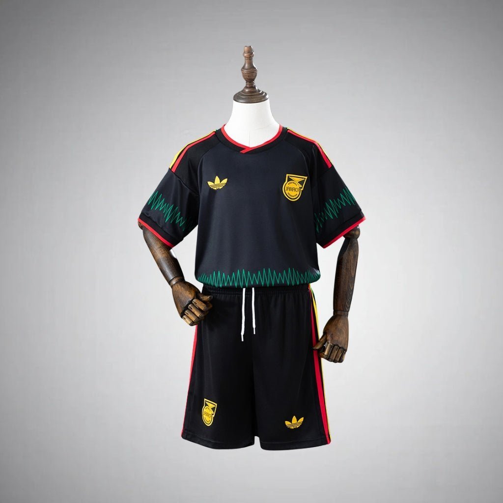 2026 Jamaica Away Kids Size Kit from FootballPrestige.club - Premium Football Kits