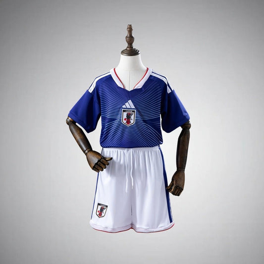 2026 Japan Home Kids Size Kit from FootballPrestige.com - Premium Football Kits