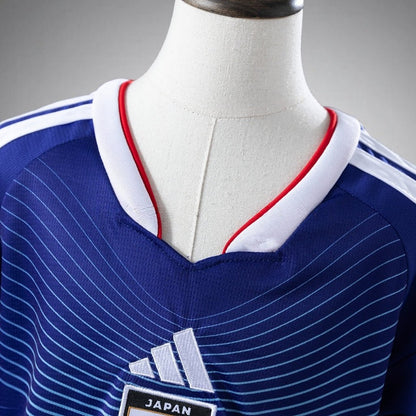 2026 Japan Home Kids Size Kit from FootballPrestige.com - Premium Football Kits