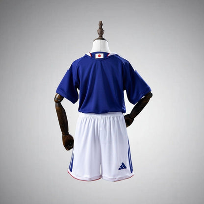 2026 Japan Home Kids Size Kit from FootballPrestige.com - Premium Football Kits