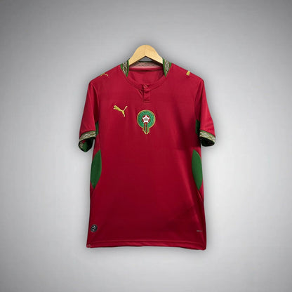 2026 Morocco Home Kit from FootballPrestige.com - Premium Football Kits