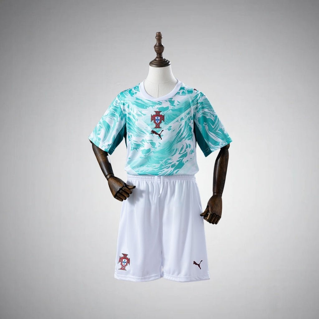 2026 Portugal Away Kids Size Kit from FootballPrestige.com - Premium Football Kits