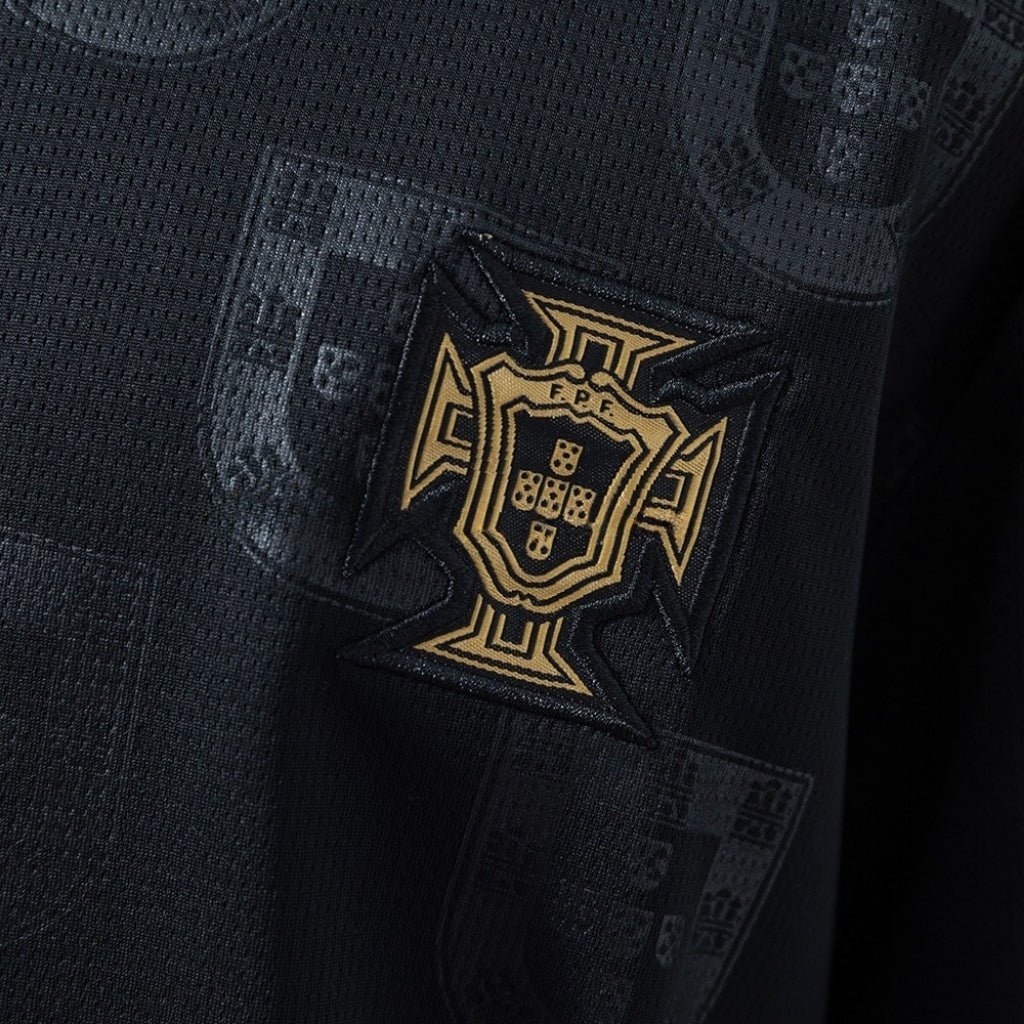 2026 Portugal "Black Panther" Kids Size Kit from FootballPrestige.com - Premium Football Kits