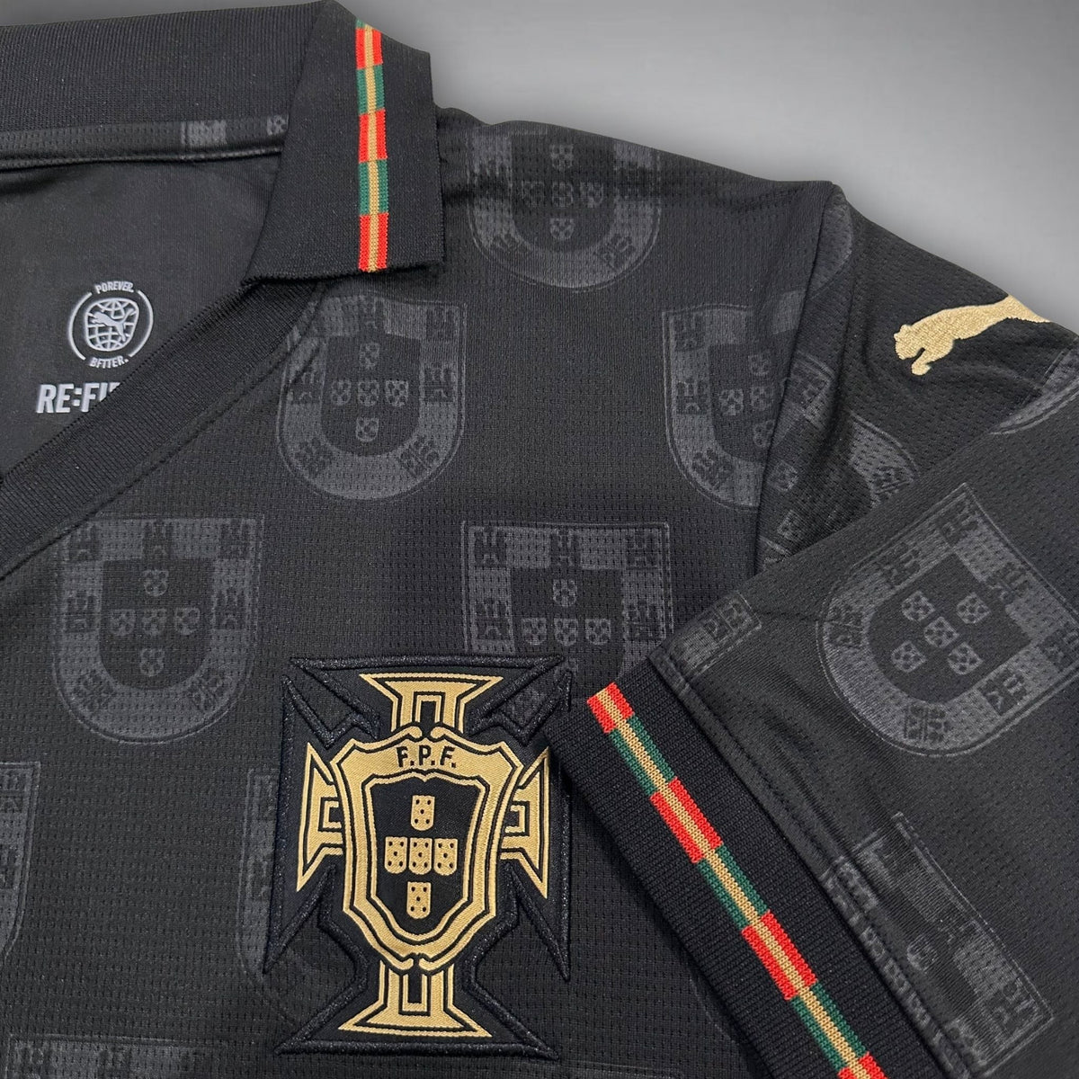 2026 Portugal "Black Panther" Premium Kit from FootballPrestige.shop - Premium Concept kits