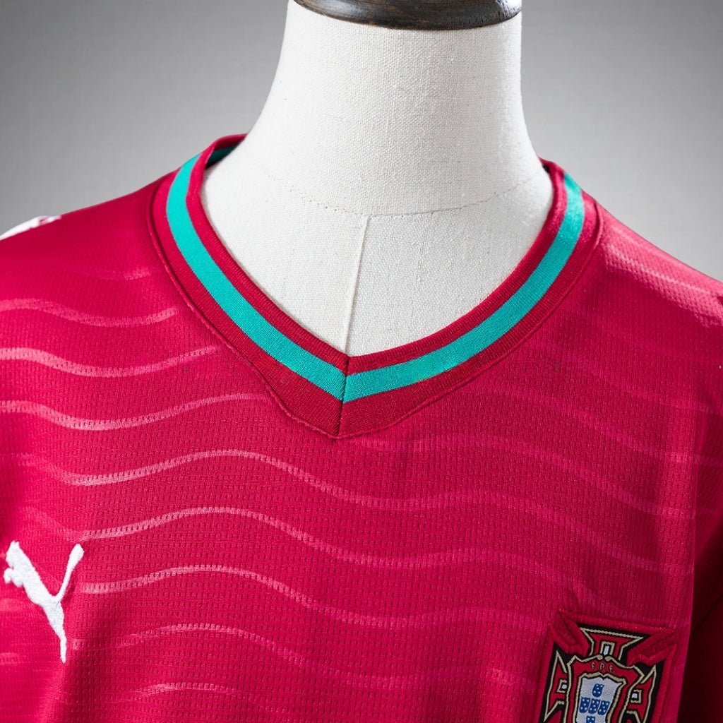 2026 Portugal Home Kids Size Kit from FootballPrestige.com - Premium Football Kits