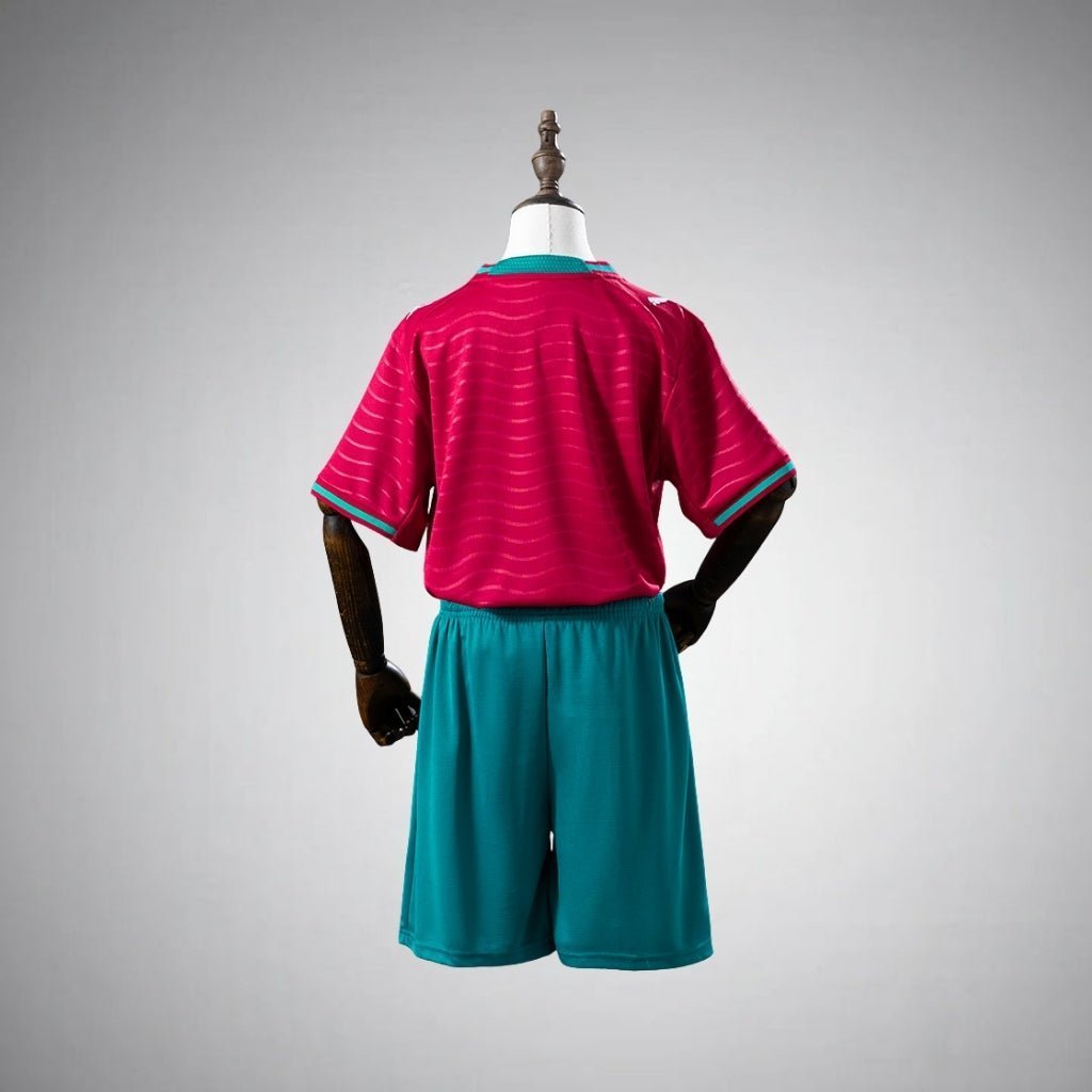 2026 Portugal Home Kids Size Kit from FootballPrestige.club - Premium Football Kits