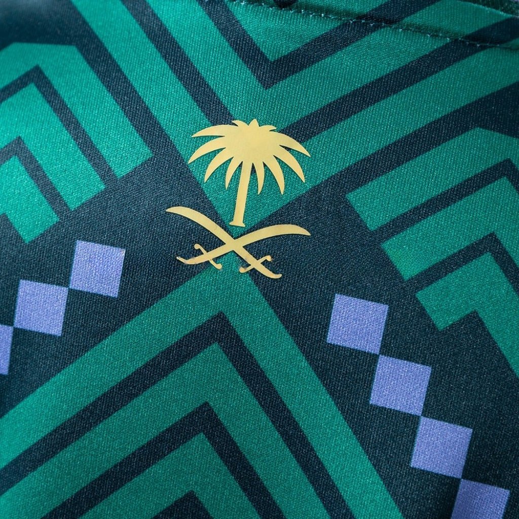 2026 Saudi Arabia Home Kids Size Kit from FootballPrestige.com - Premium Football Kits