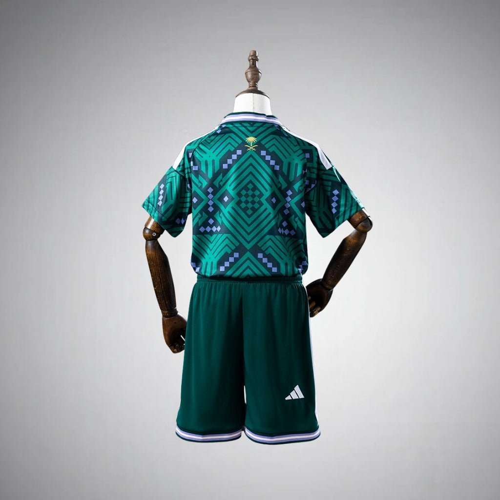 2026 Saudi Arabia Home Kids Size Kit from FootballPrestige.com - Premium Football Kits