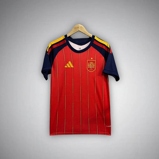 2026 Spain Home Kit from FootballPrestige.com - Premium Football Kits