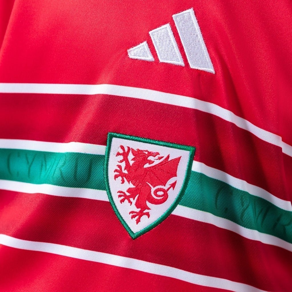 2026 Wales Home Kids Size Kit from FootballPrestige.club - Premium Football Kits