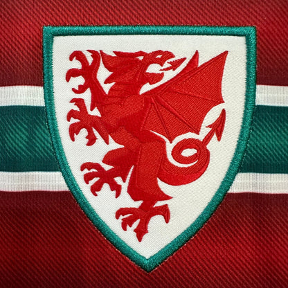 2026 Wales Home Kit from FootballPrestige.com - Premium Football Kits