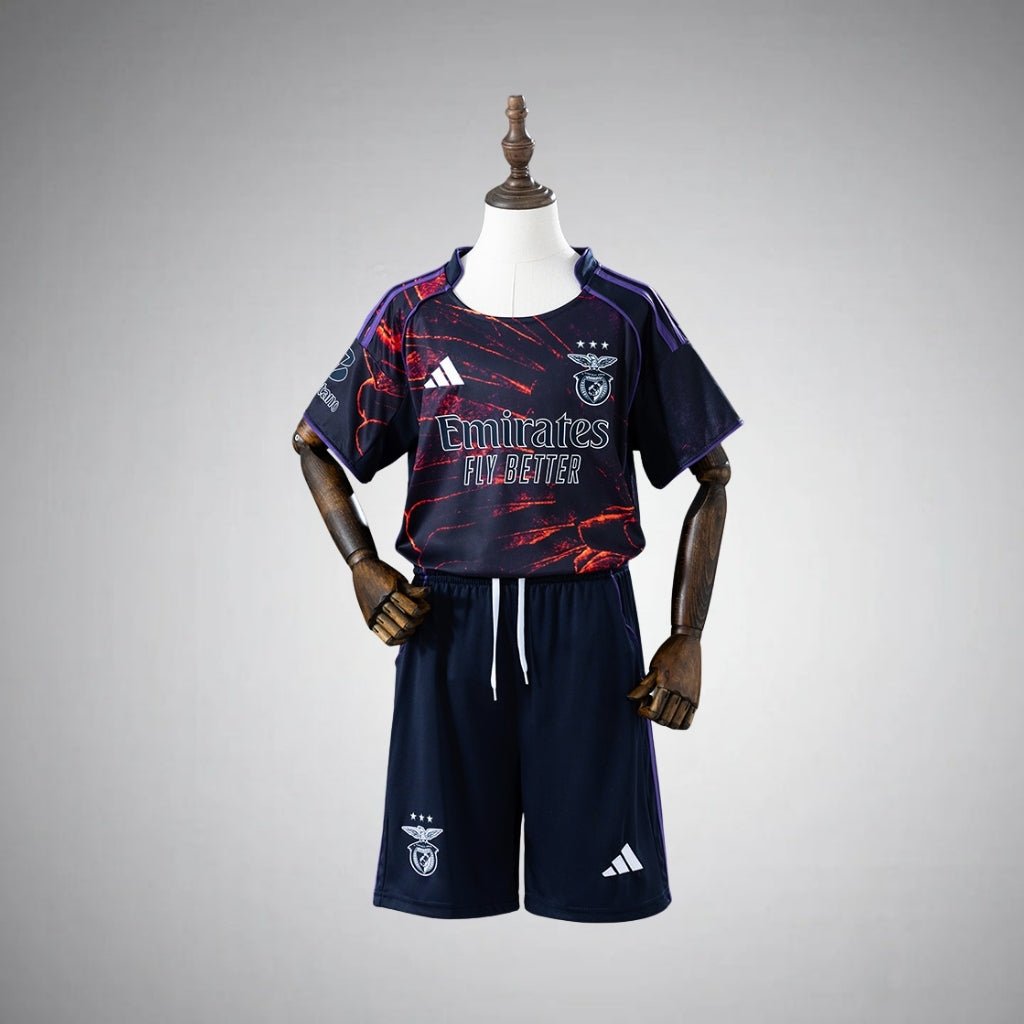 25/26 SL Benfica Fourth Kids Size Kit from FootballPrestige.com - Premium Football Kits