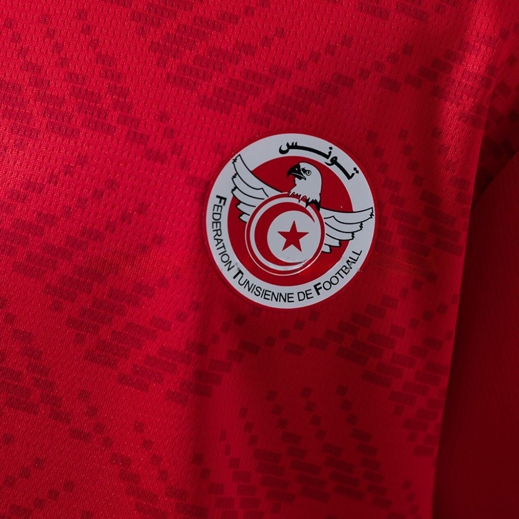 2026 Tunisia Home Kids Size Kit from FootballPrestige.club - Premium Football Kits