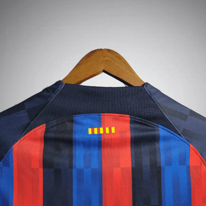 22/23 FC Barcelona Home Kit from FootballPrestige.shop - Premium Concept kits