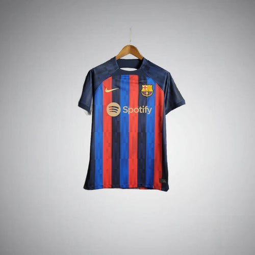 22/23 FC Barcelona Home Kit from FootballPrestige.shop - Premium Concept kits