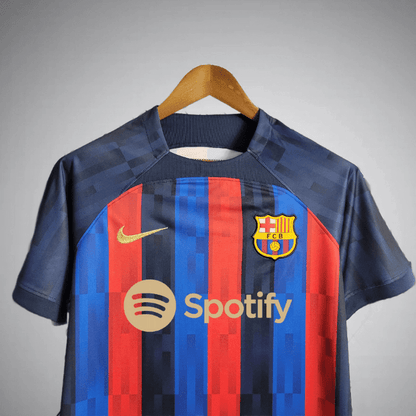 22/23 FC Barcelona Home Kit from FootballPrestige.shop - Premium Concept kits