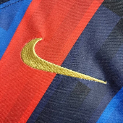 22/23 FC Barcelona Home Kit from FootballPrestige.shop - Premium Concept kits