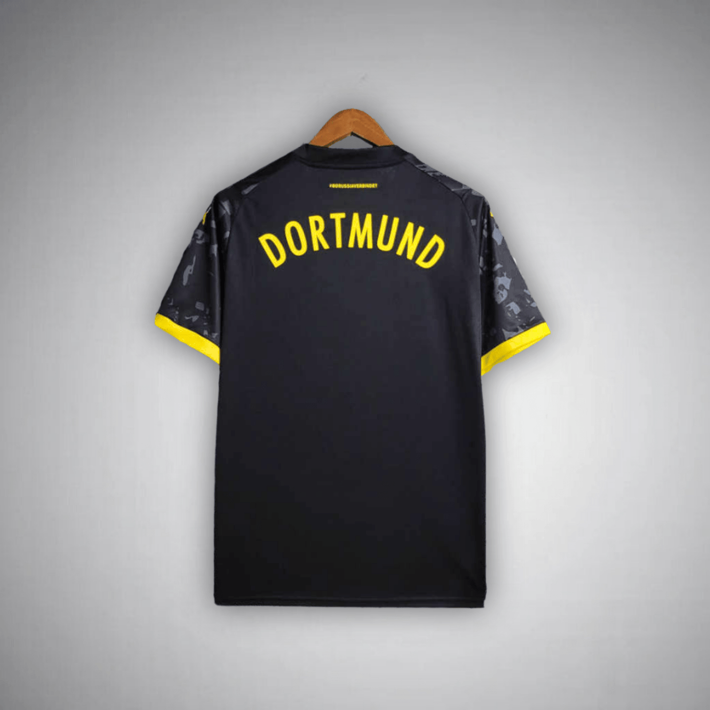 23/24 Borussia Dortmund Away Kit from FootballPrestige.com - Premium Football Kits