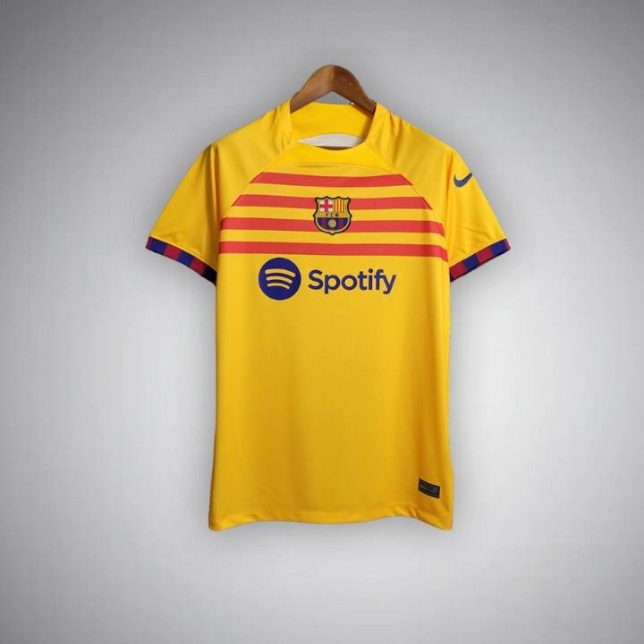 23/24 FC Barcelona 4th Premium Kit from FootballPrestige.shop - Premium Concept kits