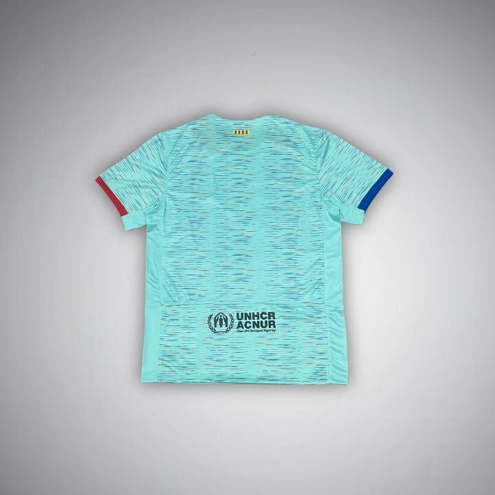 23/24 FC Barcelona Third Premium Kit from FootballPrestige.club - Premium Football Kits