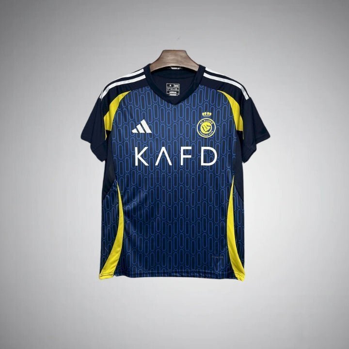 24/25 Al-Nassr Away Kit from FootballPrestige.club - Premium Football Kits