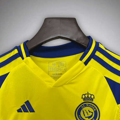 24/25 Al - Nassr Home Kids Size Kit from FootballPrestige.com - Premium Football Kits