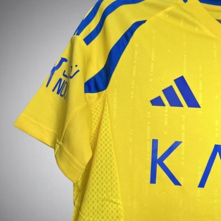 24/25 Al-Nassr Home Kit from FootballPrestige.club - Premium Football Kits