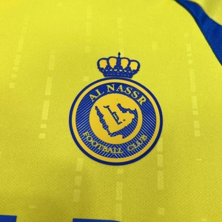 24/25 Al-Nassr Home Kit from FootballPrestige.club - Premium Football Kits