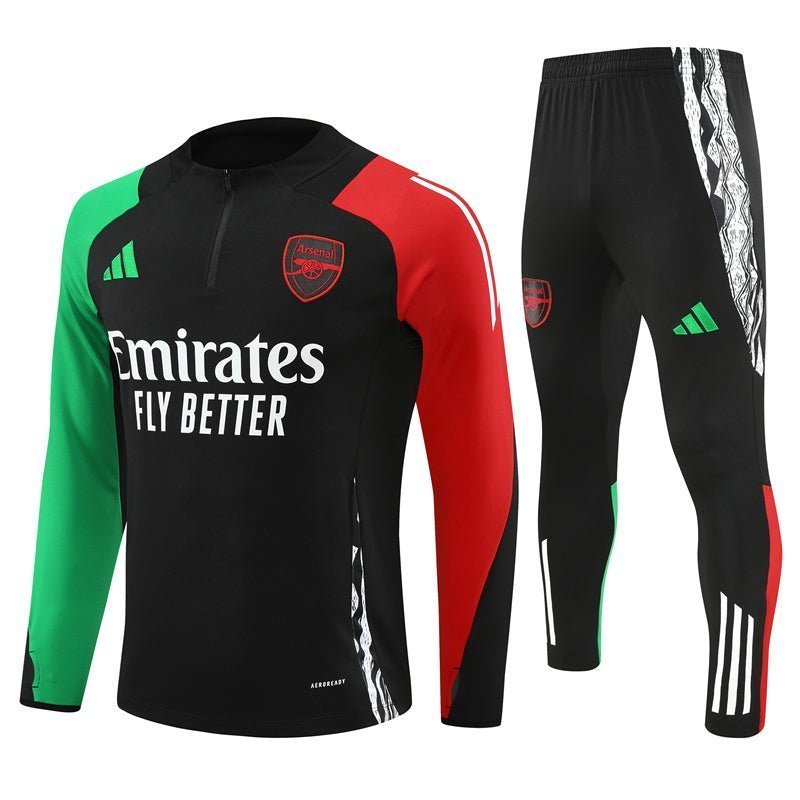 24/25 Arsenal Away Premium Tracksuit from FootballPrestige.com - Premium Football Kits