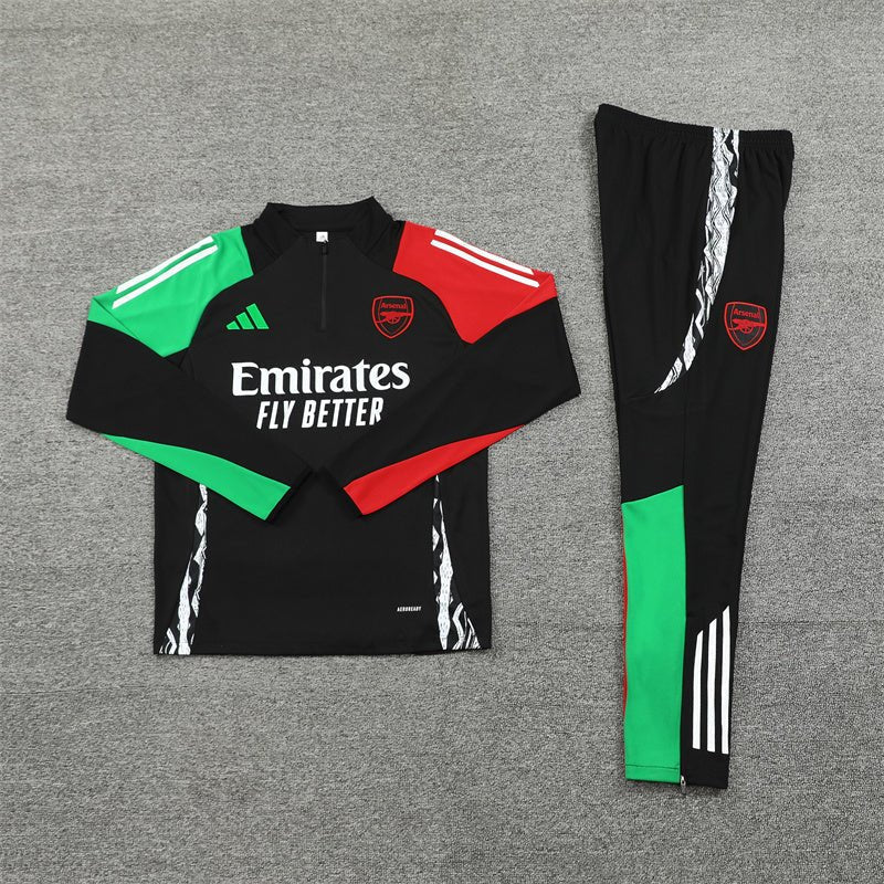 24/25 Arsenal Away Premium Tracksuit from FootballPrestige.com - Premium Football Kits