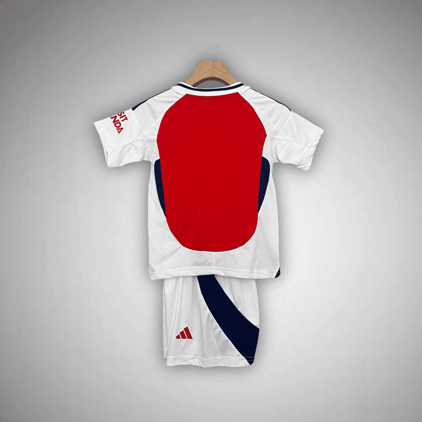 24/25 Arsenal Home Kids Size Kit from FootballPrestige.com - Premium Football Kits