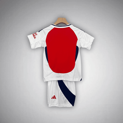 24/25 Arsenal Home Kids Size Kit from FootballPrestige.com - Premium Football Kits