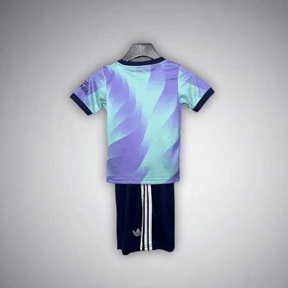 24/25 Arsenal Third Kids Size Kit from FootballPrestige.com - Premium Football Kits