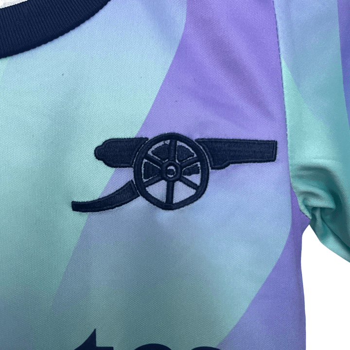 24/25 Arsenal Third Kids Size Kit from FootballPrestige.com - Premium Football Kits