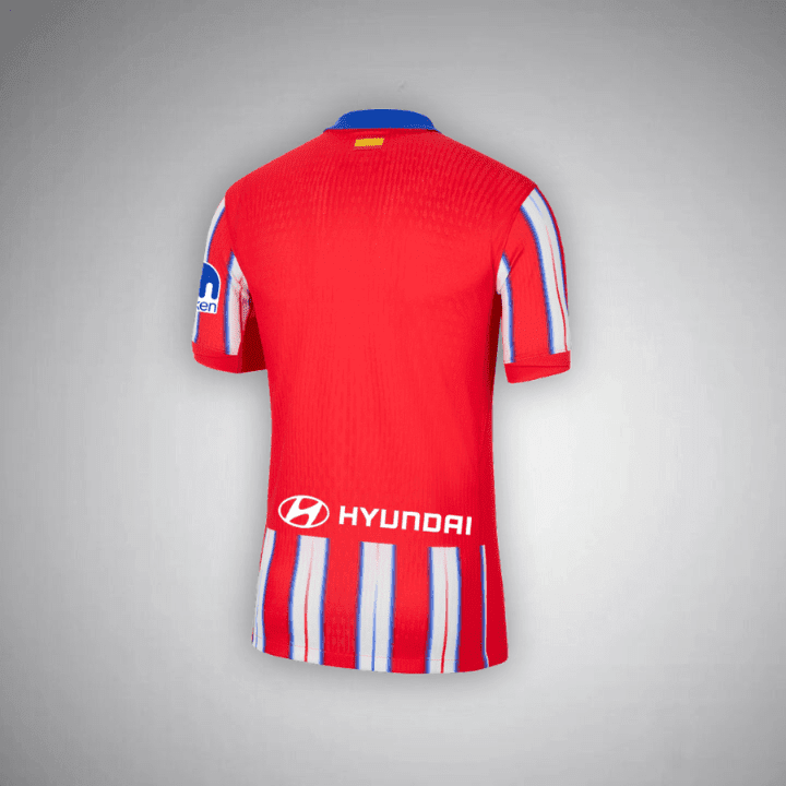 24/25 Atletico Madrid Home Kit from FootballPrestige.club - Premium Football Kits