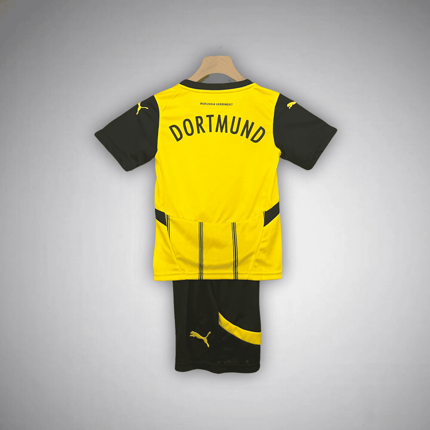 24/25 Borussia Dortmund Home Kids Size Kit from FootballPrestige.com - Premium Football Kits