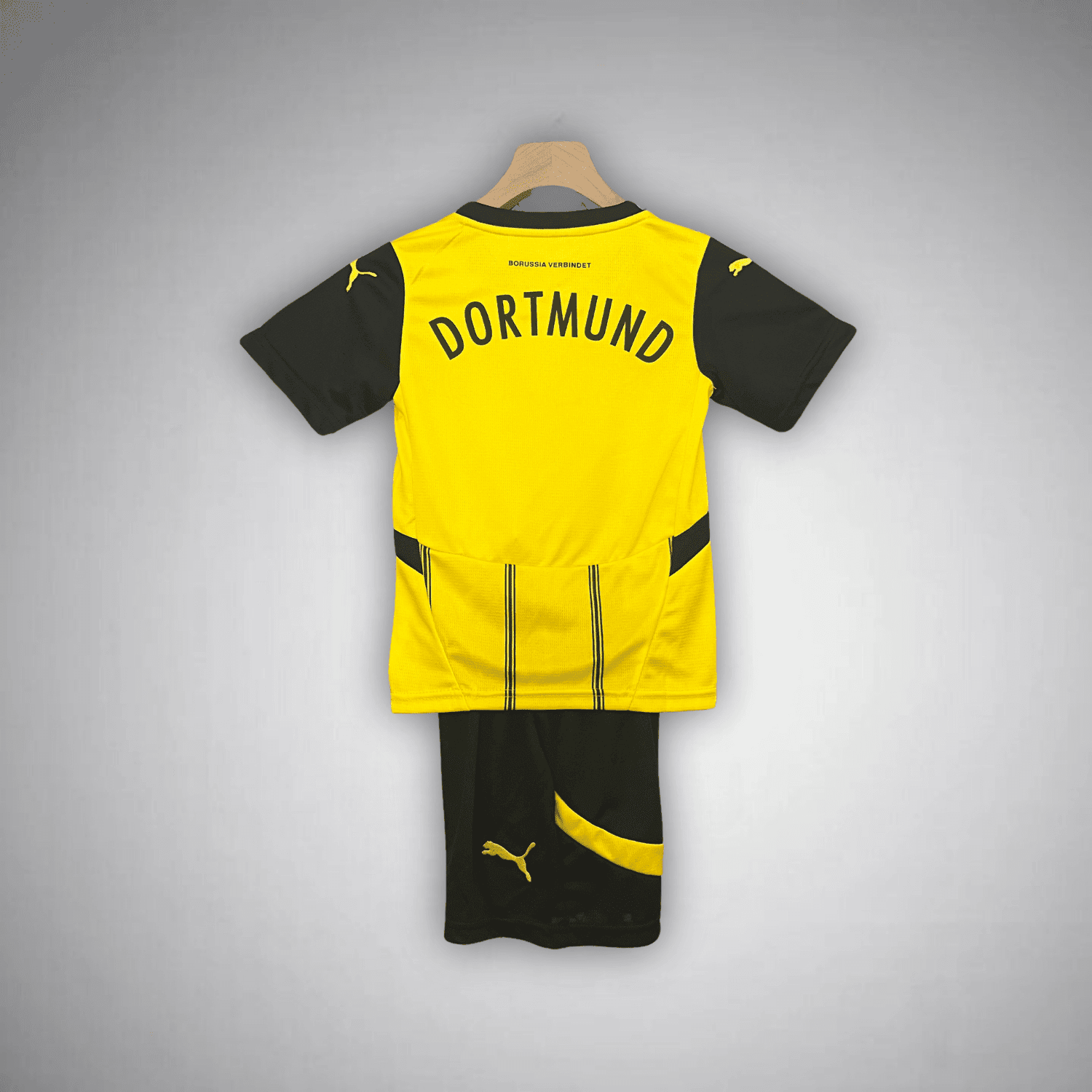 24/25 Borussia Dortmund Home Kids Size Kit from FootballPrestige.com - Premium Football Kits