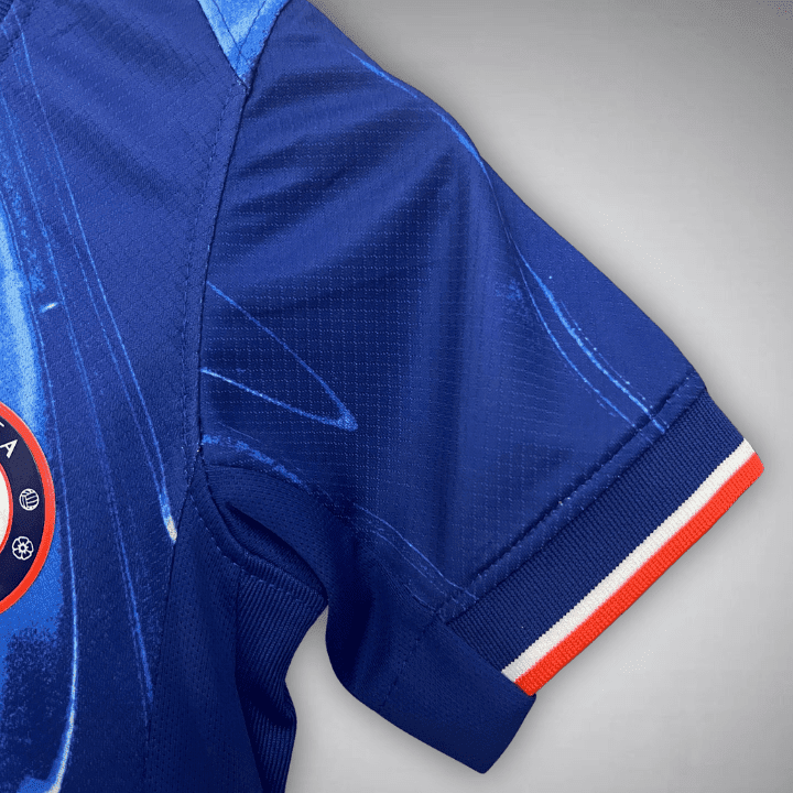 24/25 Chelsea Home Kids Size Kit from FootballPrestige.club - Premium Football Kits