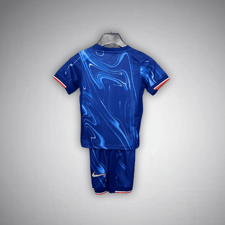 24/25 Chelsea Home Kids Size Kit from FootballPrestige.club - Premium Football Kits