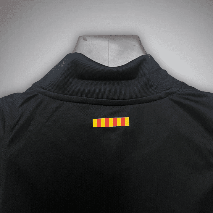 24/25 FC Barcelona Away Kids Size Kit from FootballPrestige.club - Premium Football Kits