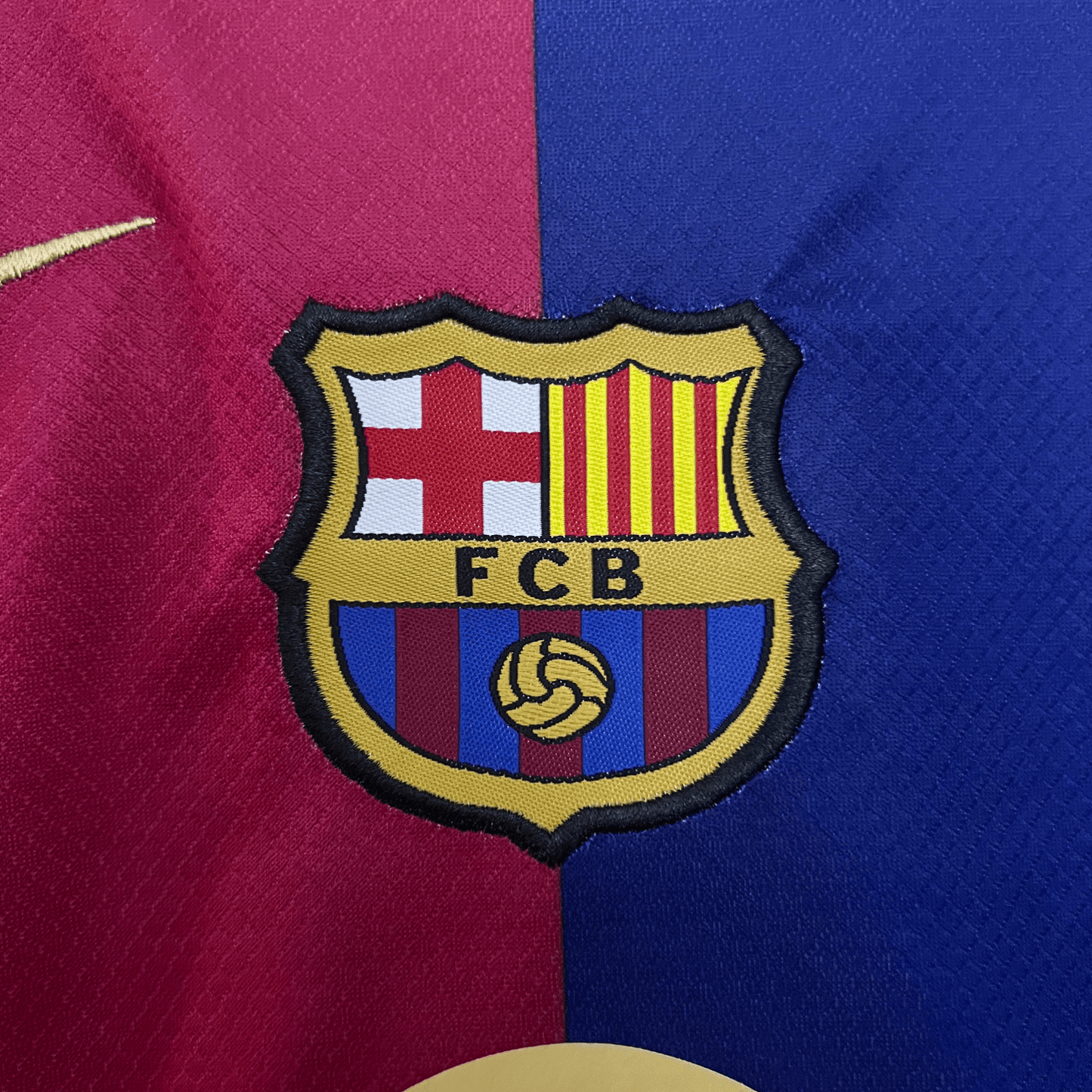 24/25 FC Barcelona Home Kids Size Kit from FootballPrestige.com - Premium Football Kits
