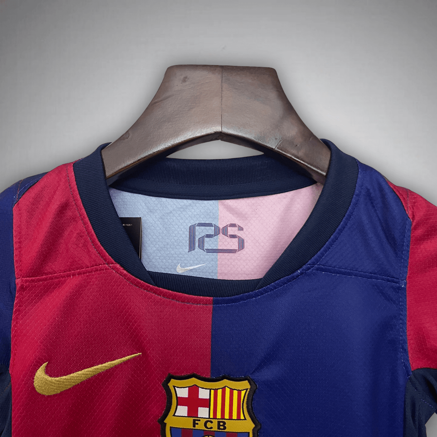 24/25 FC Barcelona Home Kids Size Kit from FootballPrestige.com - Premium Football Kits