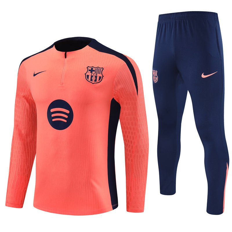 24/25 FC Barcelona Home Kids Size Tracksuit from FootballPrestige.com - Premium Football Kits