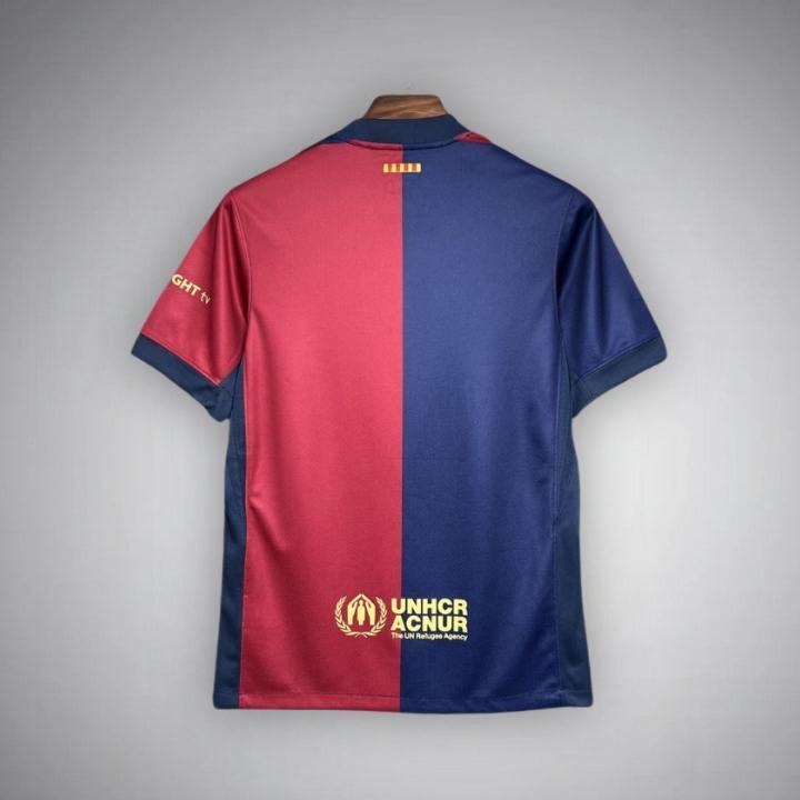 24/25 FC Barcelona Home Premium Kit from FootballPrestige.club - Premium Football Kits