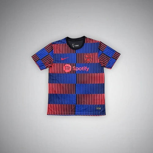 24/25 FC Barcelona Pre - Match Premium Kit from FootballPrestige.com - Premium Football Kits
