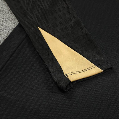 24/25 FC Barcelona Training Gold Tracksuit from FootballPrestige.com - Premium Football Kits